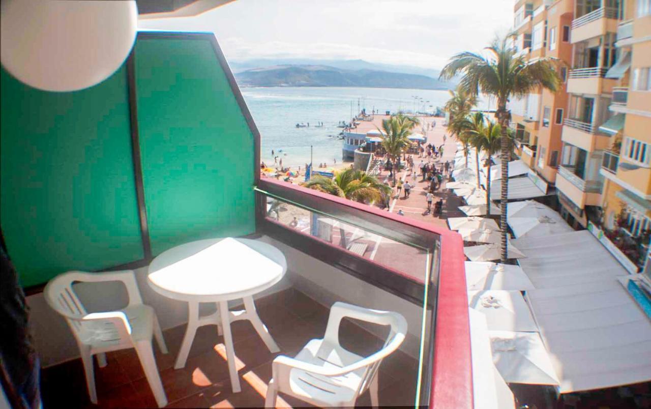 Apartamento Con Balcon En La Playa De Las Canteras Las Palmas de Gran Canaria Bagian luar foto