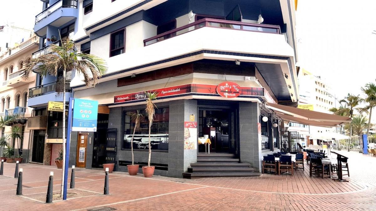 Apartamento Con Balcon En La Playa De Las Canteras Las Palmas de Gran Canaria Bagian luar foto